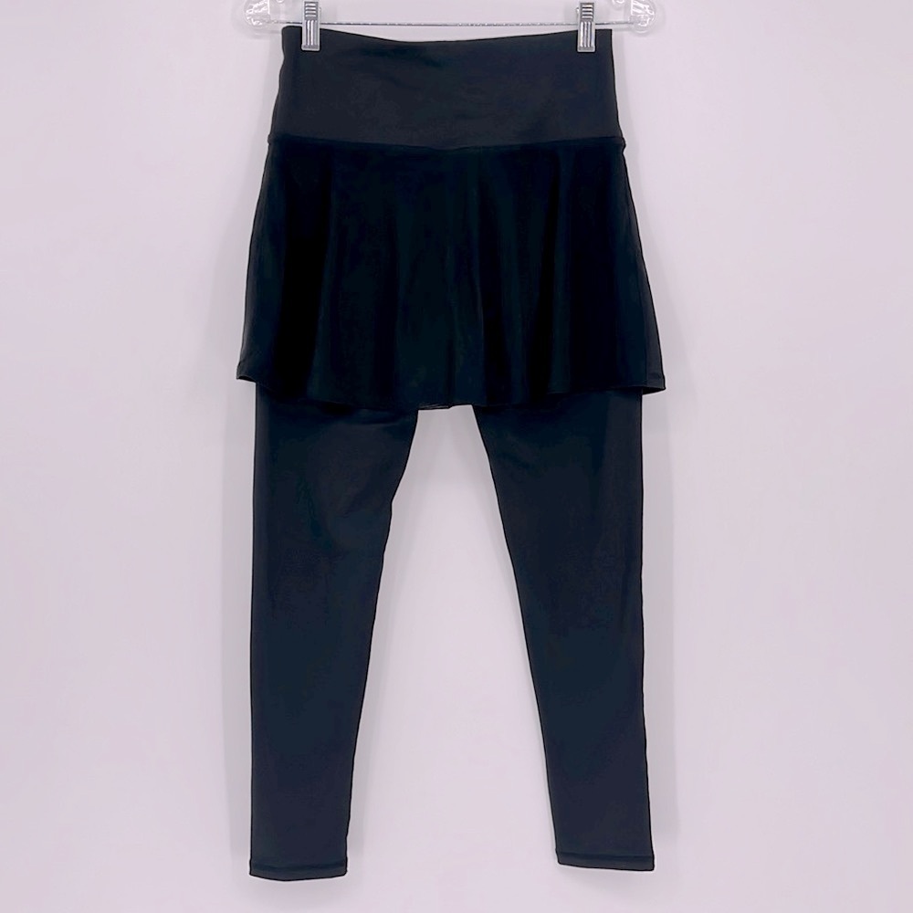 Electric Yoga Serena Sport Studio Leggings Mini Skirt Overlay Large New W/ Tags!